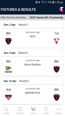 Melbourne Official App android App screenshot 1